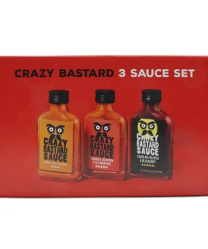 Alternative view of Coffret de 3 Sauces Pimentées Extrêmes, Crazy Bastard Sauce