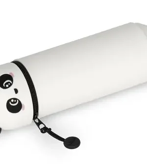 Trousse à crayons en silicone 2 en 1 Kawaii Panda, Legami