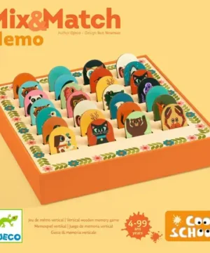 Memo Mix & Match – Jeu de mémoire et d'association, DJECO