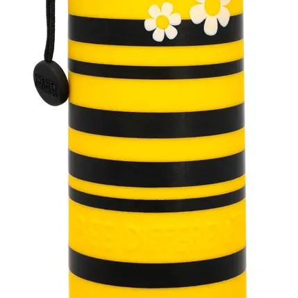 Trousse à crayons en silicone 2 en 1 Kawaii Abeille, Legami – Image 5
