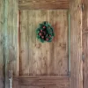 Petite Couronne de Noël avec Houx en Feutrine 20 cm, New Heidi
