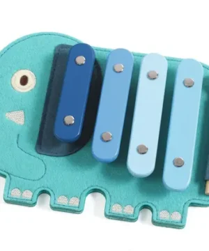 Alternative view of Softixylo – Xylophone en bois et feutrine, DJECO