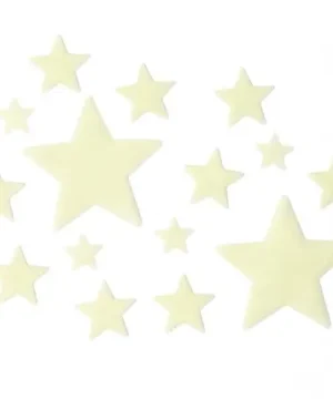 Alternative view of Étoiles adhésives phosphorescentes Super Stars Espace, Legami