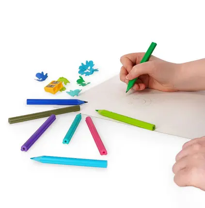 Set de 24 crayons de couleur avec taille-crayon Teddy Friends Teddy Bear, Legami – Image 6