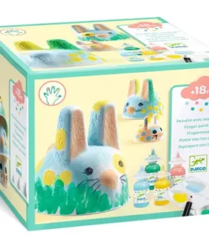 Peindre avec ses doigts Trio de Lapinous, DJECO