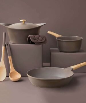 Alternative view of L'Incroyable Poêle Plancha Crêpière 26 cm Moka, Cookut