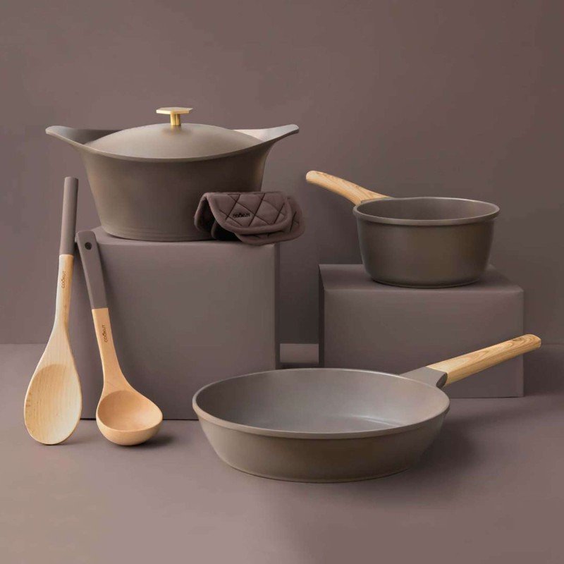 L'Incroyable Poêle Plancha Crêpière 26 cm Moka, Cookut – Image 2
