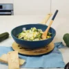 L'Incroyable Wok Cookut 28 cm Revêtement céramique Myrtille, Cookut