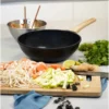 L'Incroyable Wok Cookut 28 cm Revêtement céramique Graphite,Cookut