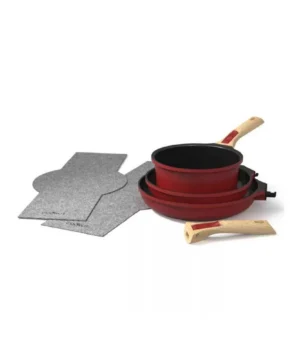 Batterie de cuisine avec manche amovible Passion, Cookut
