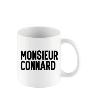 Mug « Monsieur Connard », Derrière la porte