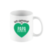 Mug « Un Amour de Papa », Derrière la porte
