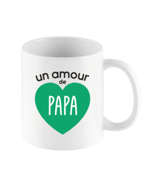 Mug « Un Amour de Papa », Derrière la porte