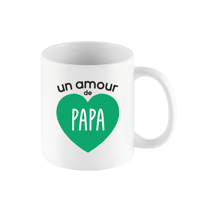 Mug « Un Amour de Papa », Derrière la porte