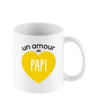 Mug « Un Amour de Papi », Derrière la porte