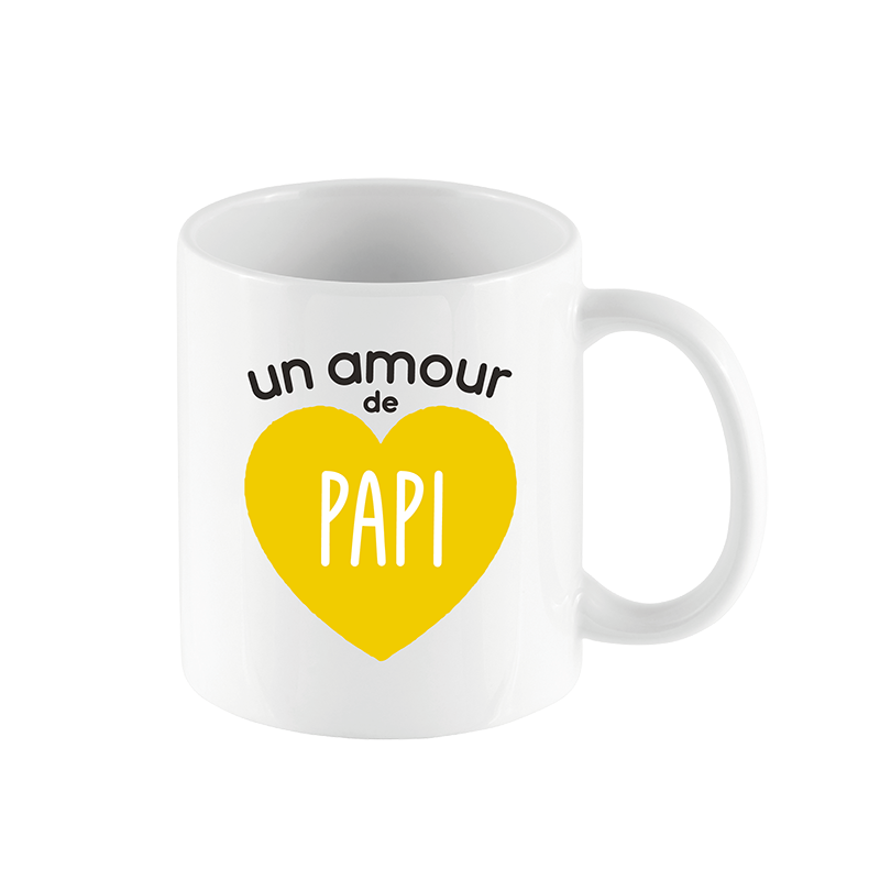 Mug « Un Amour de Papi », Derrière la porte
