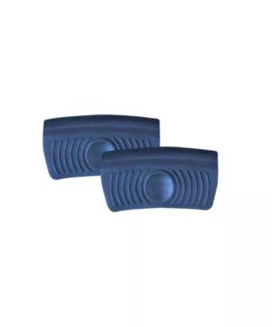 Paire de maniques en silicone Bleu Myrtille, Cookut