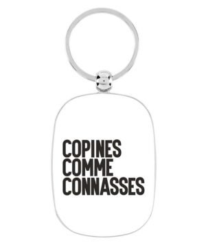 Porte-clés Copine comme connasse, Derrière la porte