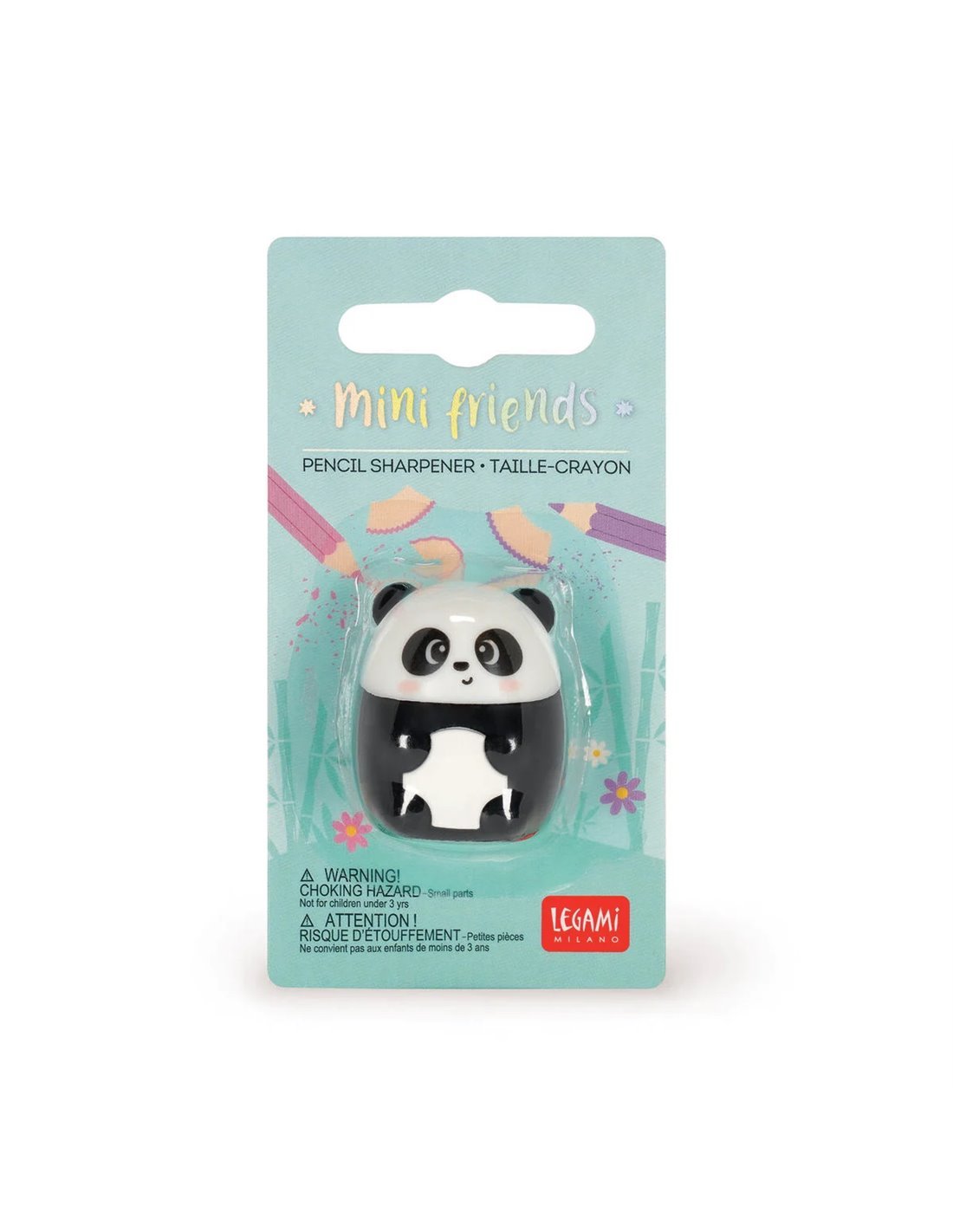 Taille-crayon avec réservoir Kawaii Panda, Legami