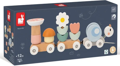 Train Escargot en Bois, Janod – Image 2