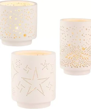 Set de 3 Lumières « Motifs Hivernaux »,RÄDER