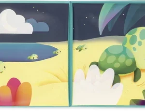 La Vie Magique des Tortues Livre de Bain, Janod – Image 3