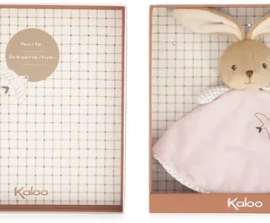 Doudou Lapin Rond Rose 26 cm, Kaloo – Image 3