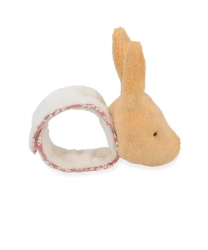 Peluche d'activités Bracelet & Chaussons Lapin Marron, Kaloo – Image 3