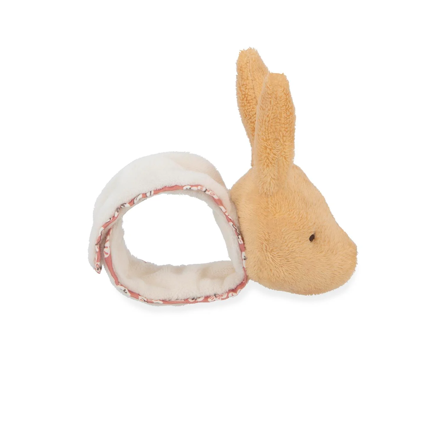 Peluche d'activités Bracelet & Chaussons Lapin Marron, Kaloo – Image 3