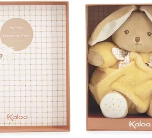 Alternative view of Lapin Patapouf Jaune 17 cm, Kaloo