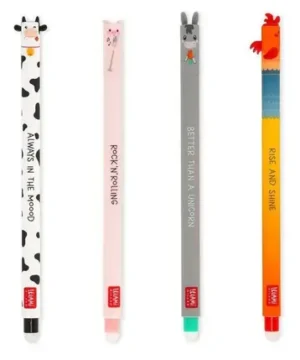 Alternative view of Lot de 4 Stylos à Encre Gel Effaçable, Legami