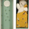 Carré Douceur Peluche Chat Jaune 14 cm, Kaloo