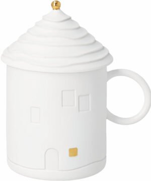 Grande Tasse en Porcelaine « Maison » en Forme de Boule, RÄDER
