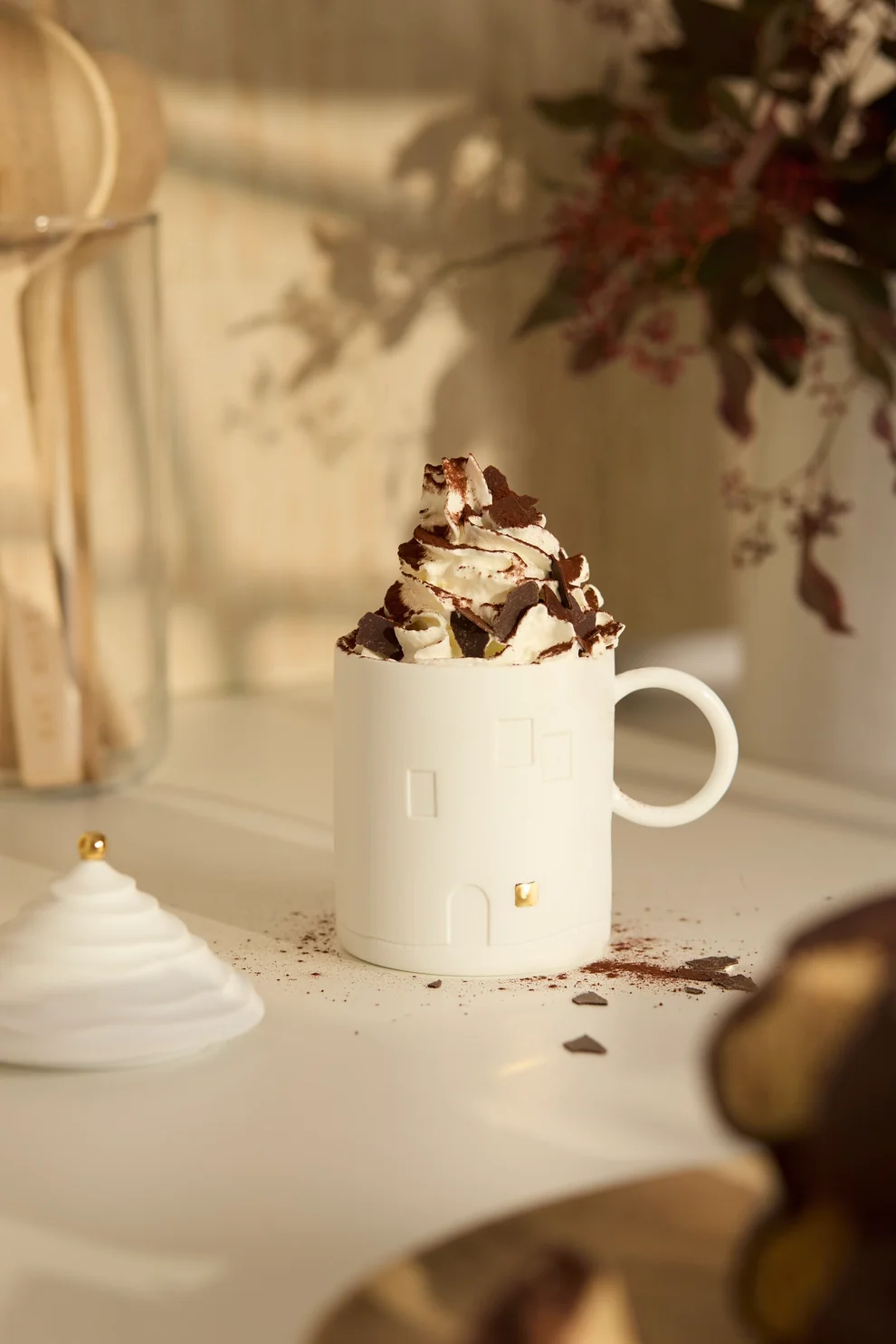 Grande Tasse en Porcelaine « Maison » en Forme de Boule, RÄDER – Image 4