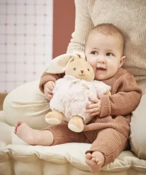 Patapouf Lapin Rose 17 cm, Kaloo – Image 4