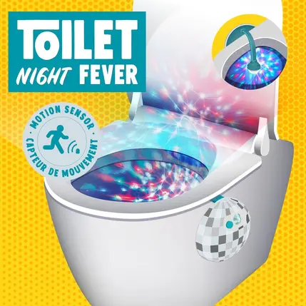 Veilleuse avec Capteur pour WC – Toilet Night Fever, Legami – Image 3