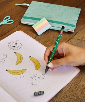 Stylo Effaçable Gorilla « Wild but Kind », Legami – Image 5