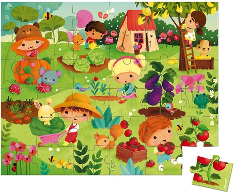Puzzle Potager 36 Pièces, Janod – Image 2
