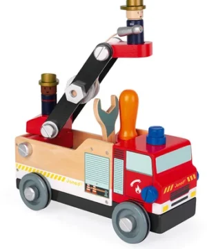 Alternative view of Camion Pompiers Brico'kids, Janod