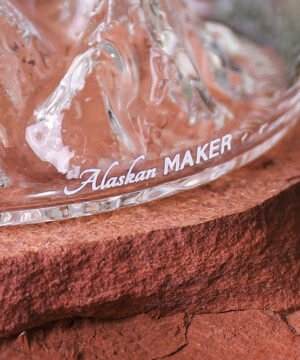 Carafe à Spiritueux Mont Blanc TOPOGRAPHIC, Alaskan Maker – Image 5