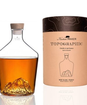 Carafe à Spiritueux Mont Blanc TOPOGRAPHIC, Alaskan Maker