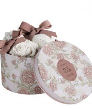 Coffret de 5 décors parfumés – Rose Élixir, Mathilde M.