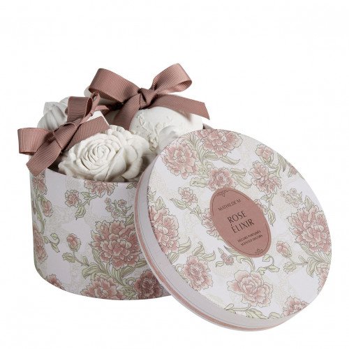 Coffret de 5 décors parfumés – Rose Élixir, Mathilde M.