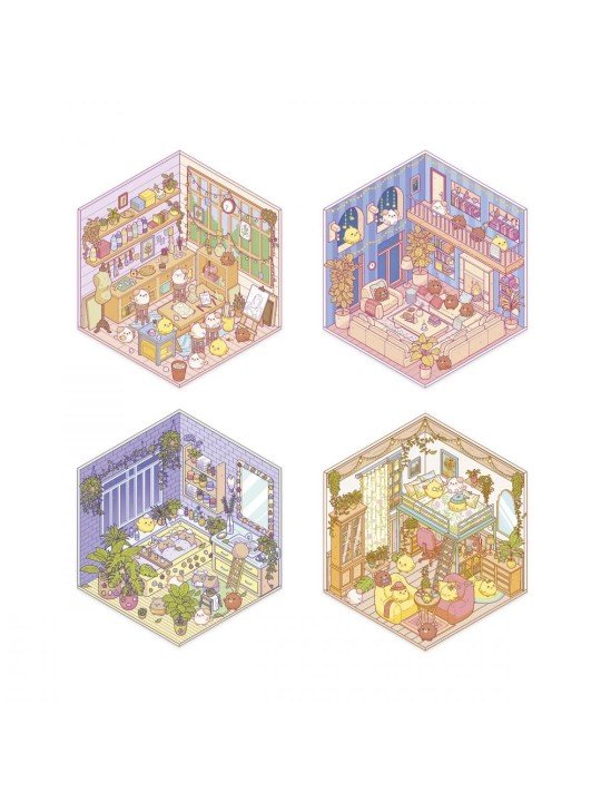 Cosy Stickers Lovely Home, Janod – Image 3