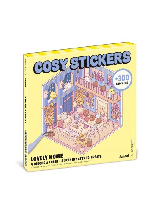 Cosy Stickers Lovely Home, Janod