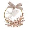 Couronne florale Colombe parfumée – Fleur de Coton, Mathilde M.