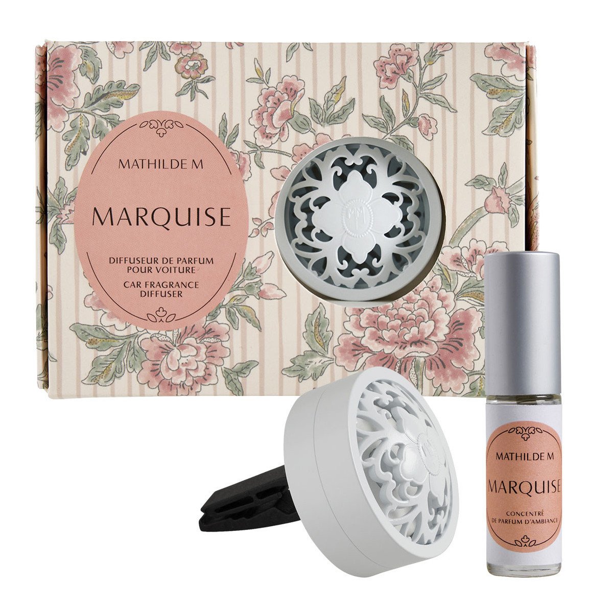 Diffuseur de parfum pour voiture – Marquise, Mathilde M.