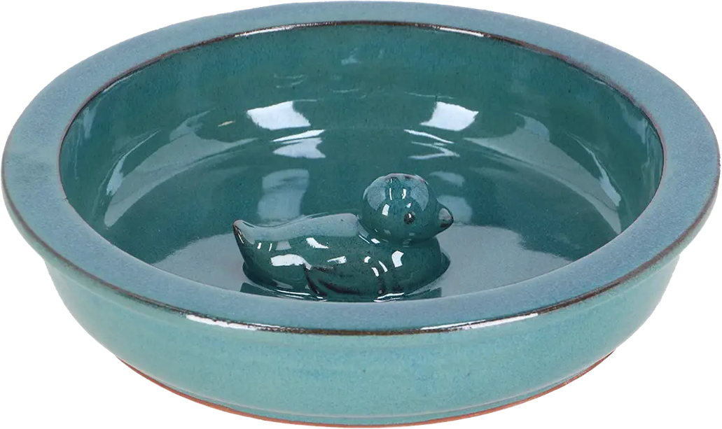 Bain d'Oiseau Rond avec Canard, Esschert Design – Image 4