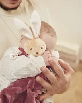 Doudou Lapin Bordeaux 24 cm, Kaloo – Image 4