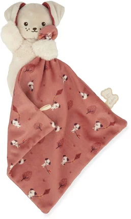 Carré Douceur Peluche Chien Brique 14 cm, Kaloo – Image 3